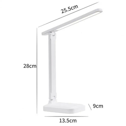 Lampe de bureau LED pliable nomade portable Dimensions