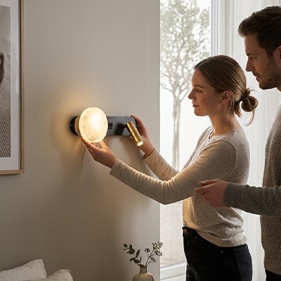 applique murale avec interrupteur led avec pcba