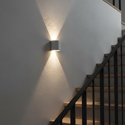 Applique murale escalier blanche
