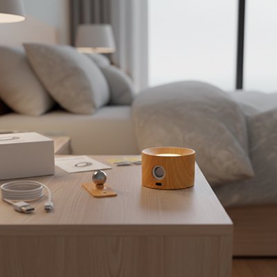 Applique murale chambre sans fil usb design scandinave 