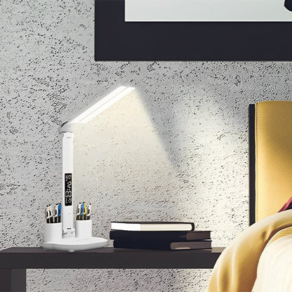 Lampe Bureau LED sans fil rechargeable compacte libere espace
