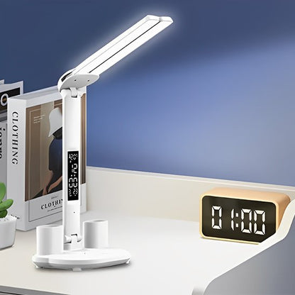 Lampe Bureau double tete LED sans fil rechargeable portable