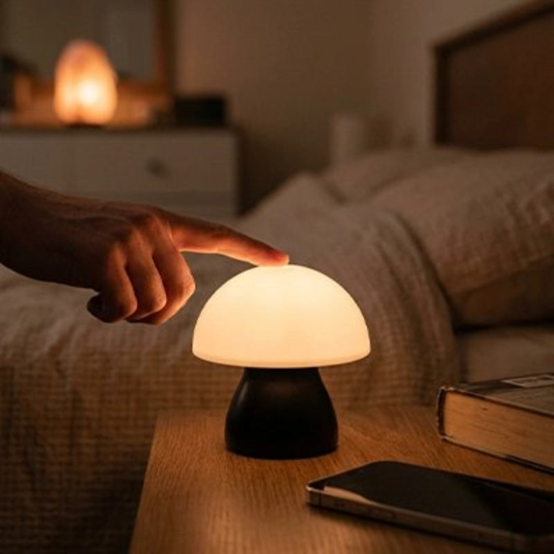 lampe champignon tactile rechargeable sans fil transforme votre soiree en un clic
