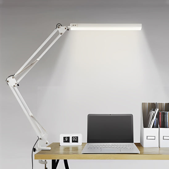 lampe de bureau a pince libere espace de travail