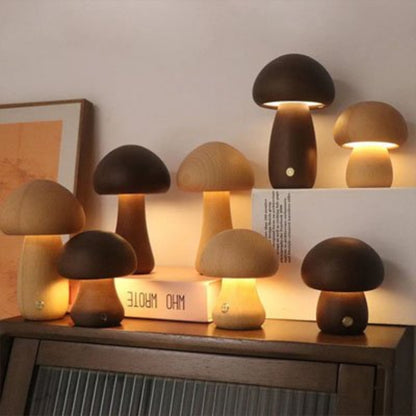 Lampes champignon lumiere douce cosy